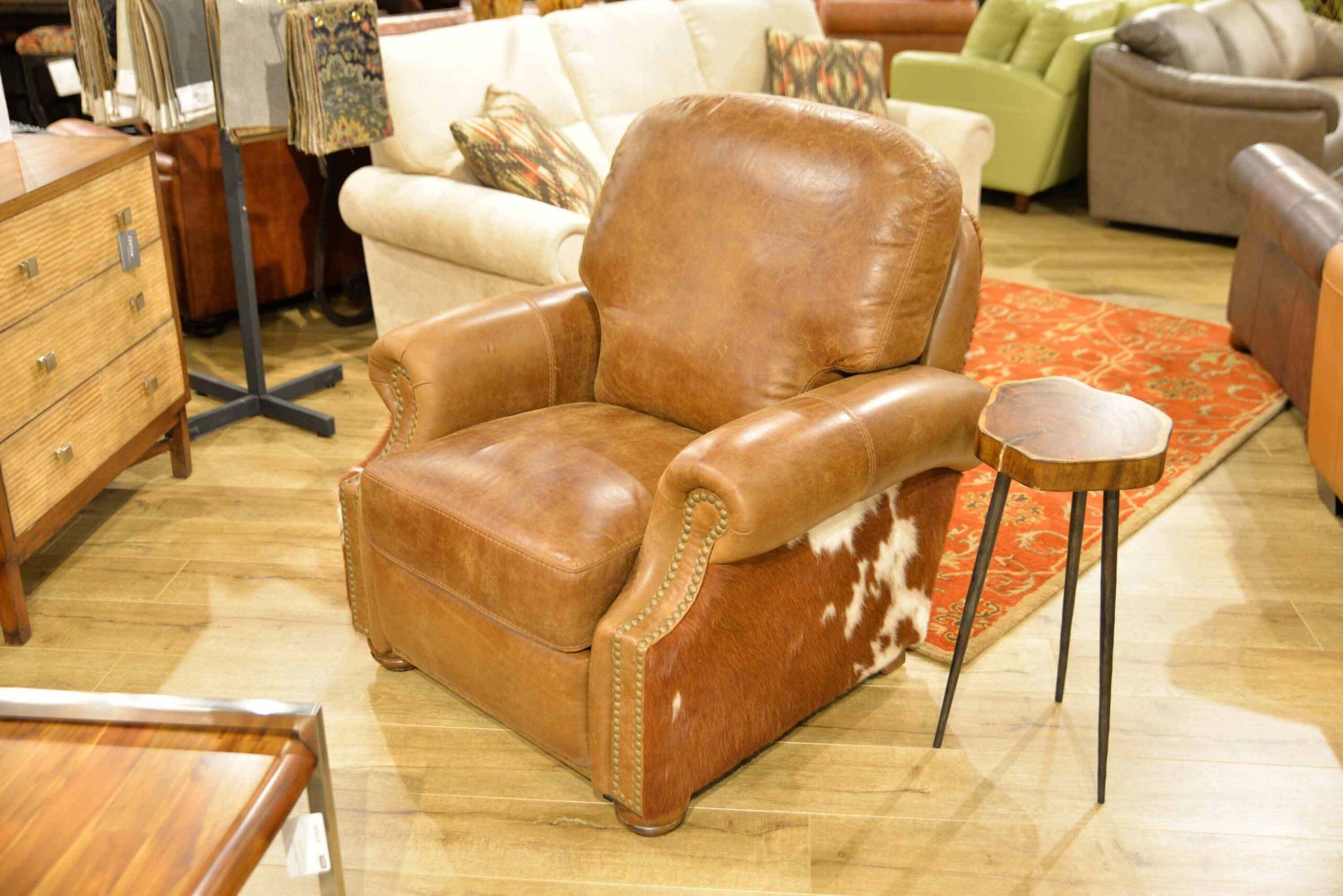 Rockland Leather Recliner | American Style | Wellington's Fine Leather Furniture