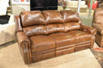 San Juan Leather Reclining Sofa | American Style | Wellington's Fine Leather Furniture