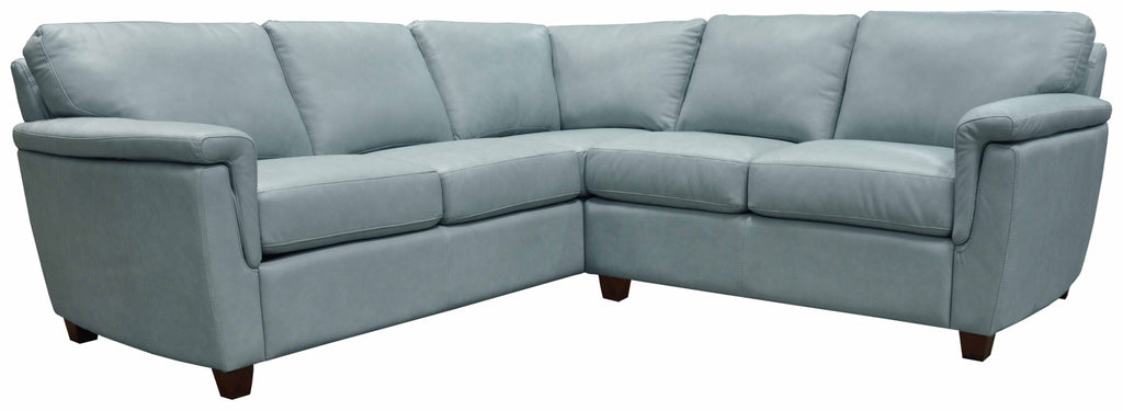 Walter Leather Sectional | American Style | Wellington's Fine Leather Furniture