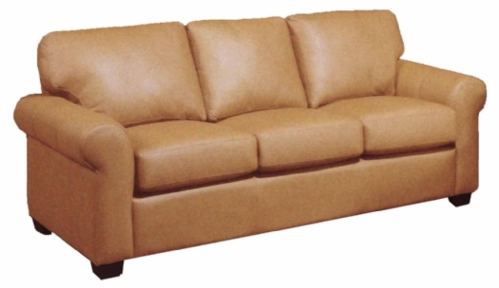 West Point Leather Loveseat | American Style | Wellington's Fine Leather Furniture