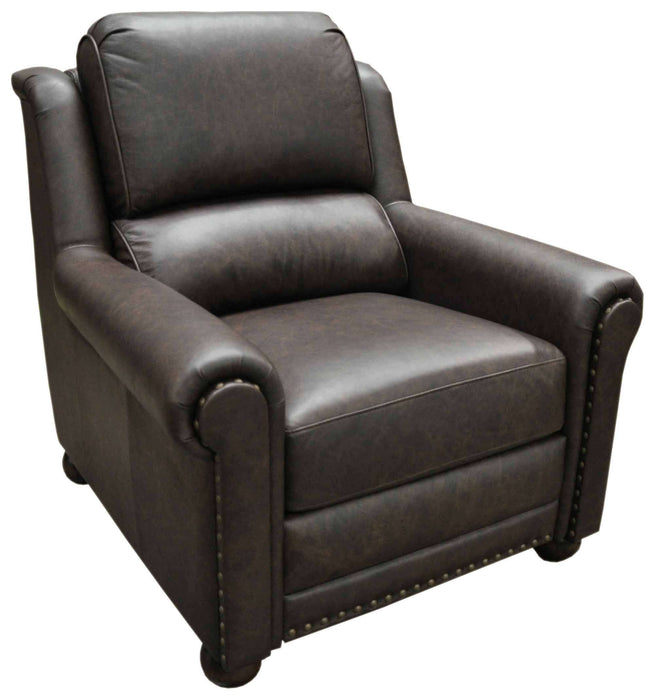 Zara Leather Power Recliner with Articulating Headrest | American Style | Wellington's Fine Leather Furniture